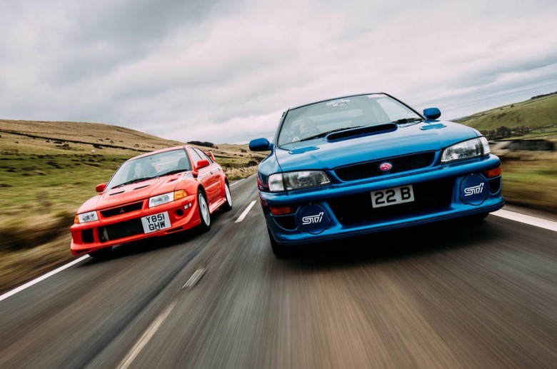 Subaru Impreza WRX/ STi vs Mitsubishi Evolution. Which is the better firebreathing, turbocharged AWD, road-going rally weapon?