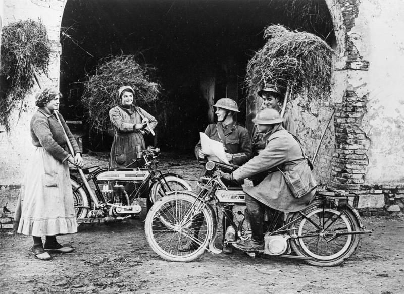 They Produced Many Motorcycles During World War I
