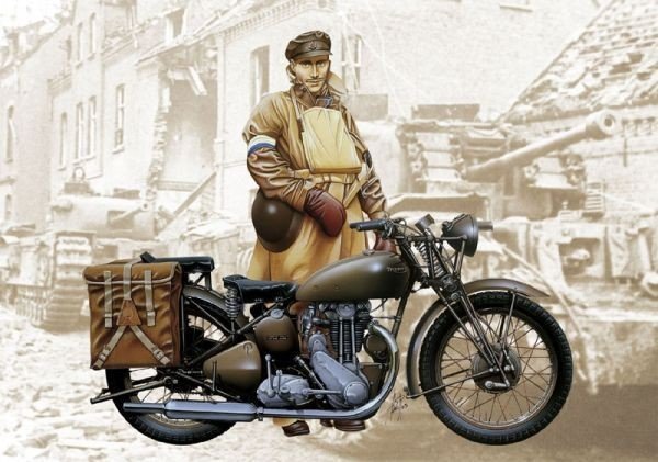 They Produced Military Motorcycles During World War II