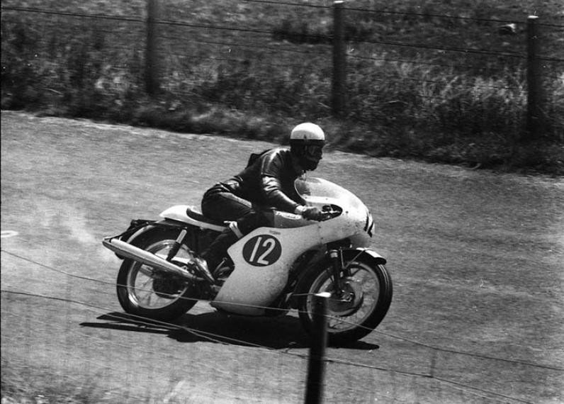 Malcolm Uphill Won the Production TT in 1969 on a Triumph Bonneville