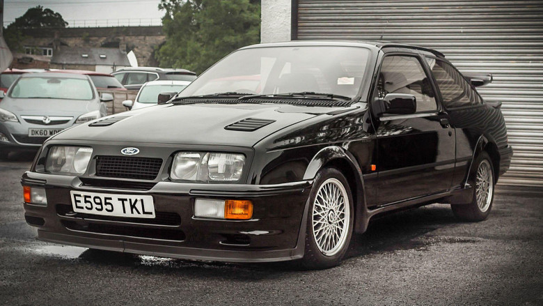Ford Sierra Cosworth RS500 with just over 5,000 miles recently fetched nearly £600,000 at auction