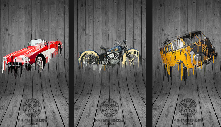 Forty and Deuce | Unique and Exclusive Auto Art Printed On Anything ... Almost!