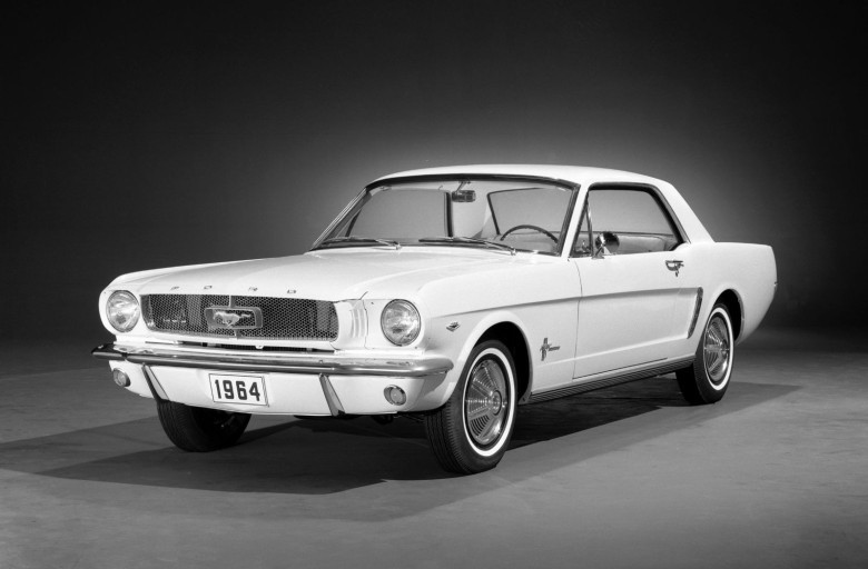 The iconic Ford Mustang was first introduced to the public at which major event?