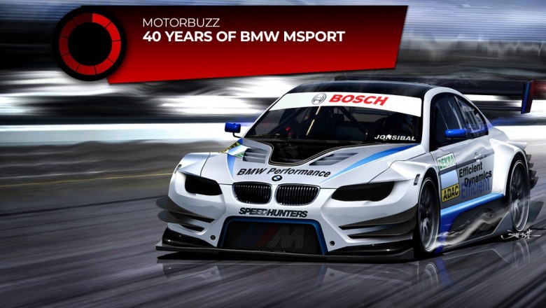 40 years of BMW MSport