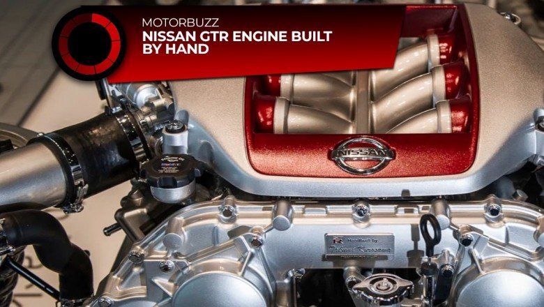 Nissan GTR engine built by hand