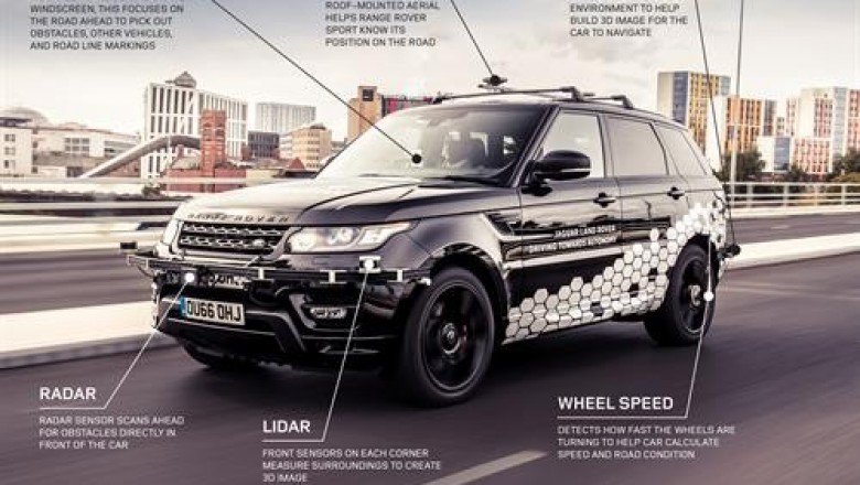 SELF-DRIVING RANGE ROVER RUNS AUTONOMOUS RINGS ROUND COVENTRY