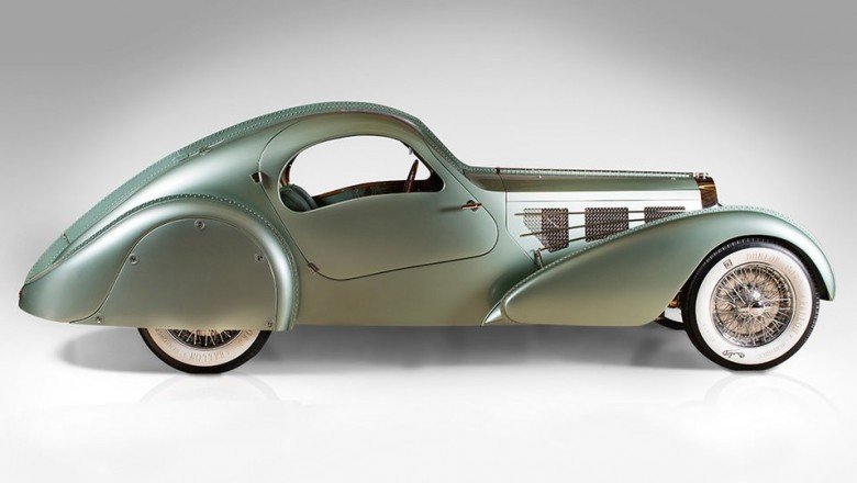Odd and Interesting Vehicles: 1935 Bugatti Type 57S Competition Coupe Aerolithe