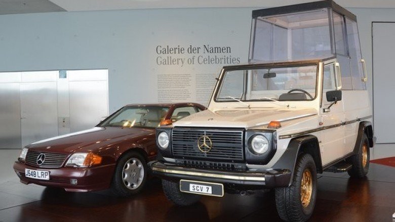 Odd and Interesting Vehicles: Mercedes-Benz Popemobile