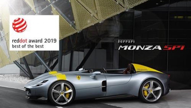 FERRARI TAKES THE RED DOT: BEST OF THE BEST AWARD FOR THE MONZA SP1