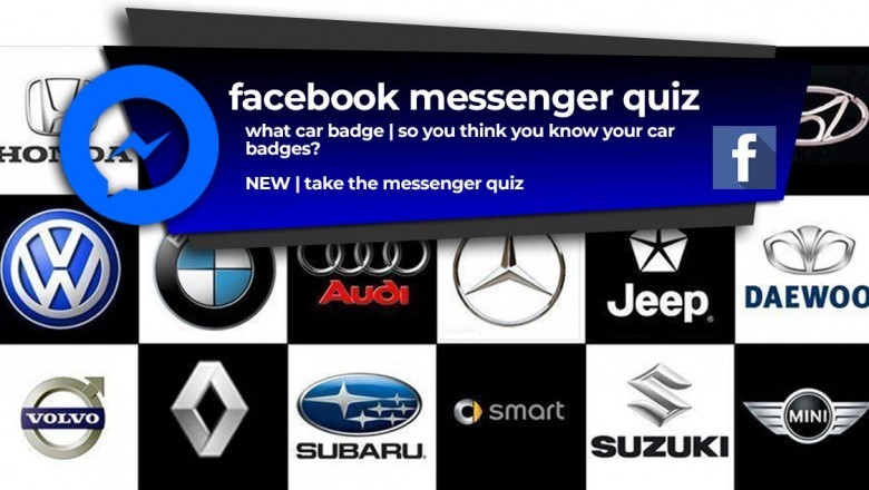 Facebook Messenger Quiz | What Vehicle Badge?
