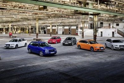 HIGH PERFORMANCE HEROES – AUDI SPORT CELEBRATES 25 YEARS OF THE AUDI RS MODELS