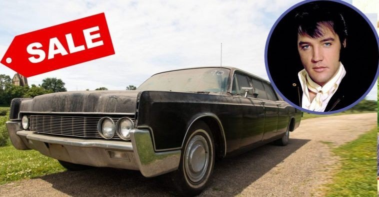 CAR AUCTION - 1967 ELVIS PRESELY'S LINCOLN CONTINENTAL LEHMANN-PETERSON LIMOUSINE