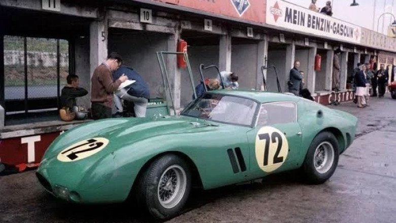 David Piper's famous Ferrari 250 GTO with its top chop
