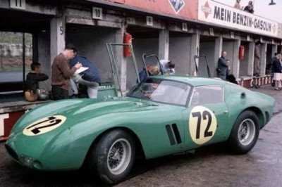 David Piper's famous Ferrari 250 GTO with its top chop