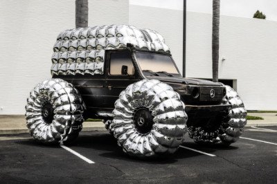 The Mercedes-Benz Project Mondo G is puffy