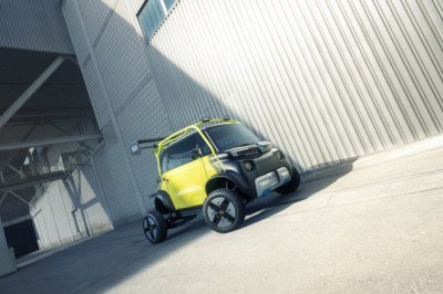 Wild-looking Opel Rocks e-Xtreme looks ready to survive the apocalypse