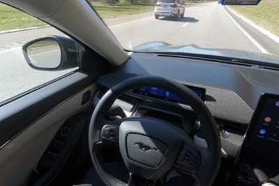 AI is teaching the Ford Mustang Mach-E how to drive