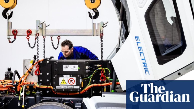 European truck makers ‘trail in global race to net zero’