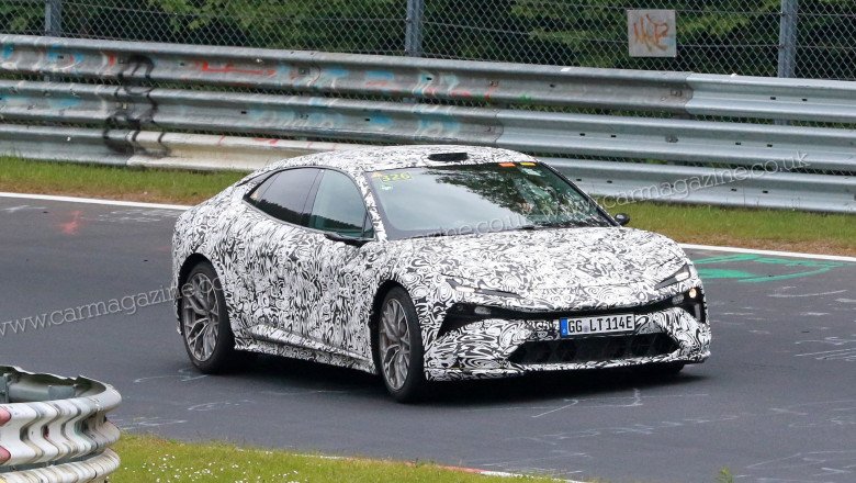 Lotus Type 133: Hethel's Taycan rival goes testing