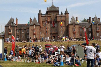 More then 1,000 classic and vintage cars on display at Thirlestane Castle