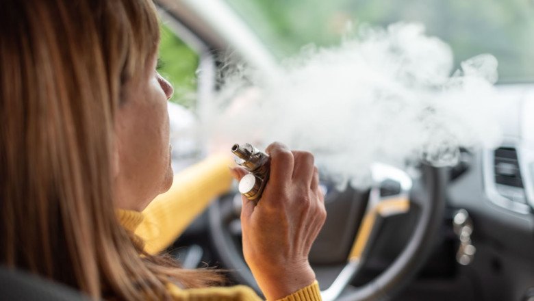 Motoring groups call for laws on vaping and driving