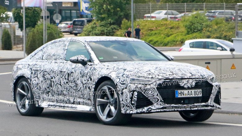 New Audi RS7 under development