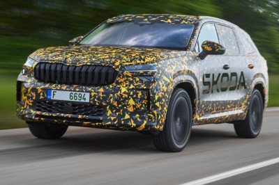 New Skoda Kodiaq SUV prototype (2023) review