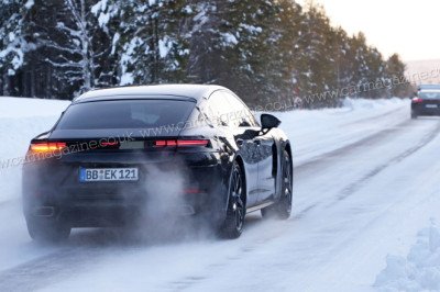 Next Panamera goes testing: Porsche’s saloon laps the ‘Ring