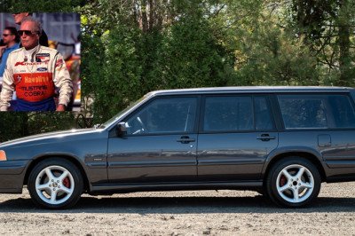 Paul Newman's Corvette-powered Volvo wagon is a fast and famous family car for sale