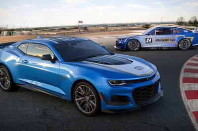 Sacre blue! Limited edition Camaro looks like Chevy's 24 Hours of Le Mans race car