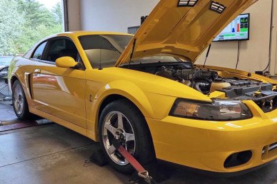 Watch And Listen As 2004 Mustang SVT Cobra Screams To 500 HP On Dyno