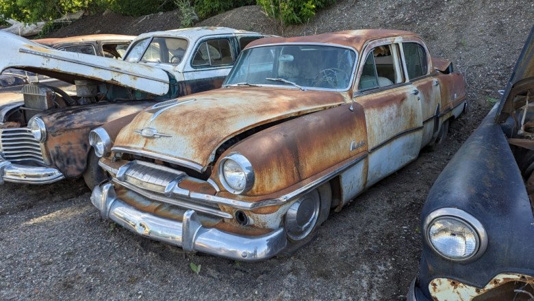 Junkyard Gem: 1954 Plymouth Belvedere Four Door Sedan