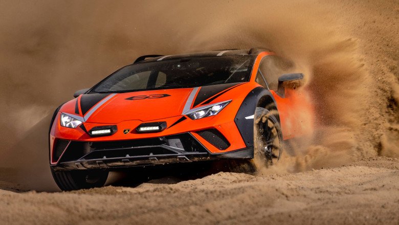Off-Roading In The 2024 Lamborghini Huracan Sterrato