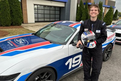 Utah teen and dad go on Ford racing trip after CEO learns of son’s cancer battle: ‘Hard to put into words’