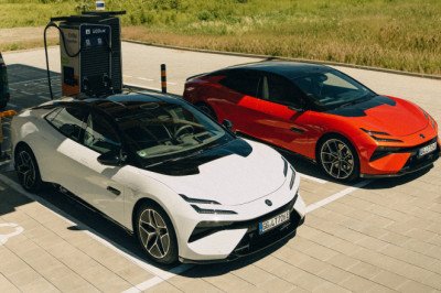 Lotus Emeya electric sedan charges from 10-80% in 14 minutes