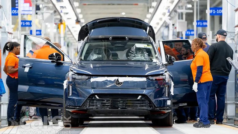 The Volvo EX90 – Volvo’s new electric flagship – FINALLY goes in to production