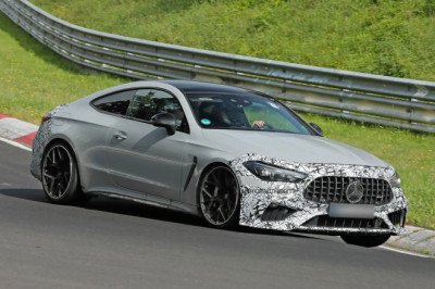 2025 Mercedes-Benz AMG CLE 63 S E Performance spy shots and video