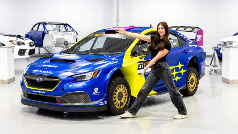 Ken Block's daughter, Lia Block, steps in as Subaru rally driver