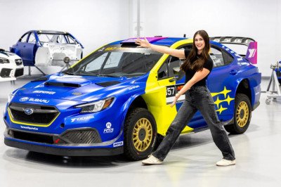 Ken Block's daughter, Lia Block, steps in as Subaru rally driver