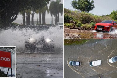 Is it safe to drive through flood water - and what's the best way?