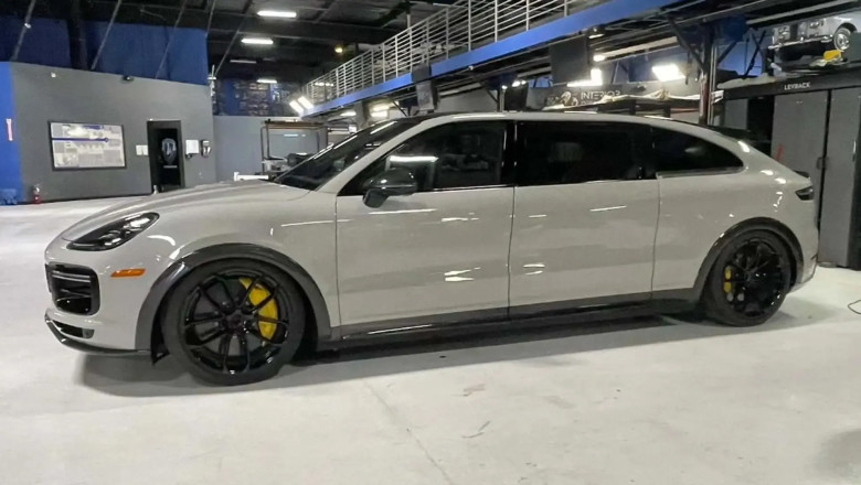 Mark Zuckerberg designed a Porsche Cayenne Turbo GT minivan