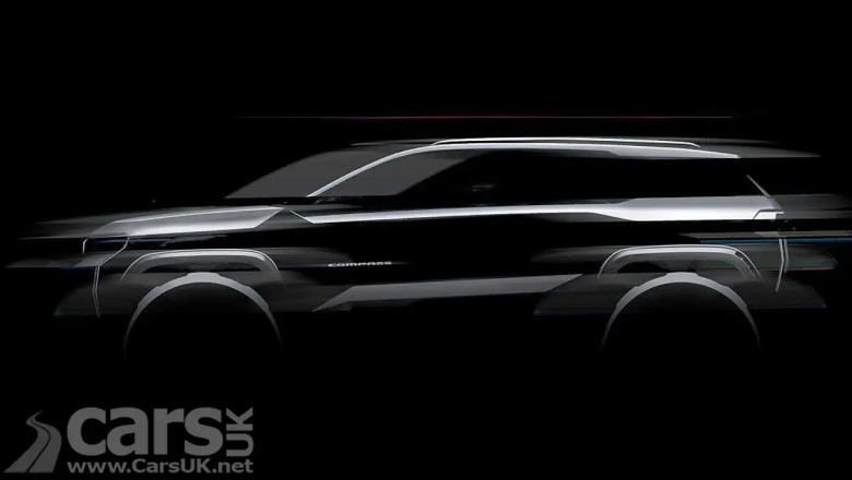 New Jeep Compass TEASED, and it’ll come with Electric, Hybrid and ICE powertrains