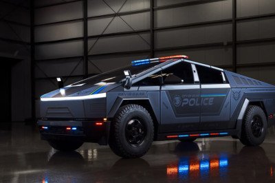 Tesla Cybertruck reports for police duty in California