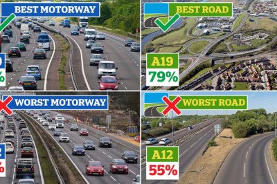 Best and worst motorways and A roads in England ranked by drivers - how did YOUR local major route score?