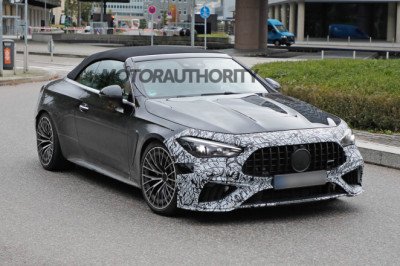 2025 Mercedes-Benz AMG CLE 63 S E Performance Cabrio spied