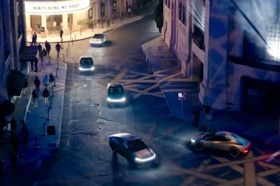 $30,000 Tesla Cybercab due “before 2027,” Robovan concept seats 20