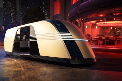 Tesla reveals Robovan robotaxi that fits 20 passengers