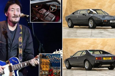 You could be driving home for Christmas in Chris Rea's Ferrari as his 1980 Dino 308 GT4 heads for auction
