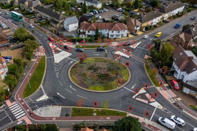 Fury at new city centre roundabout with 36 traffic lights that locals say is causing more jams than it solves