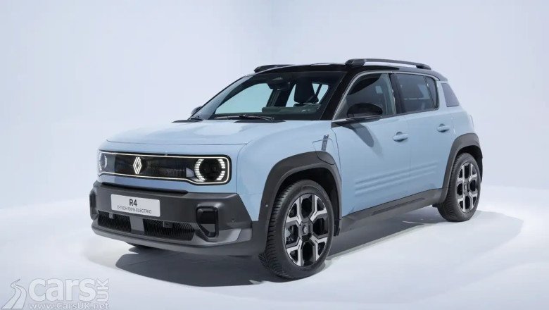 New Electric Renault 4 E-Tech REVEALED as the Renault 5’s more practical EV sibling